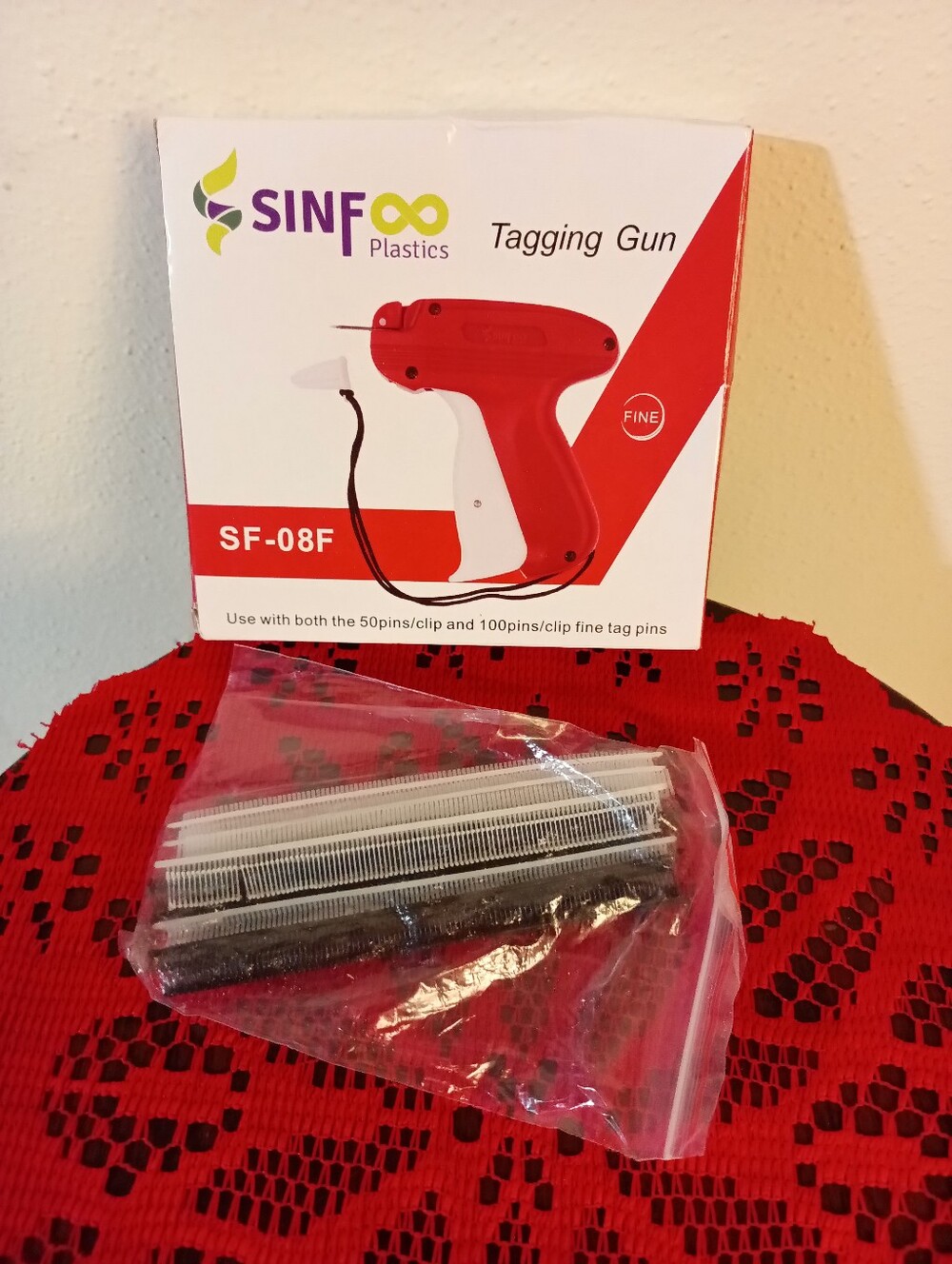 Sinfoo Tagging Clothing Gun New In Box.